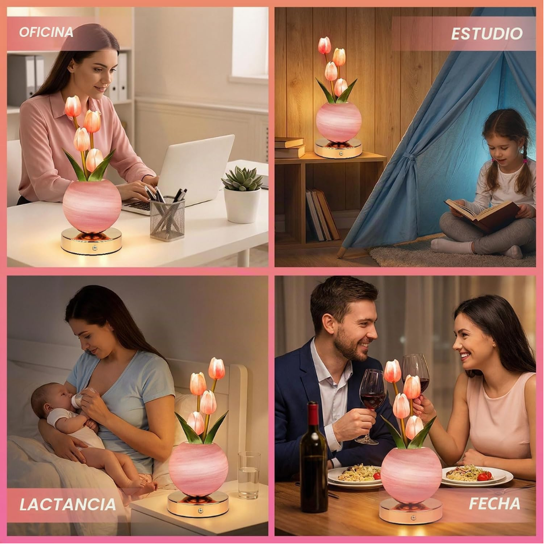 LAMPARA DE TULIPAN
